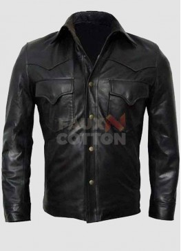 The Walking Dead David Morrissey Leather Jacket